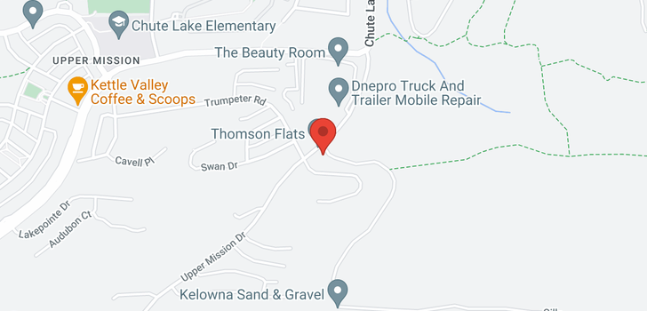 map of 508 Trumpeter Road